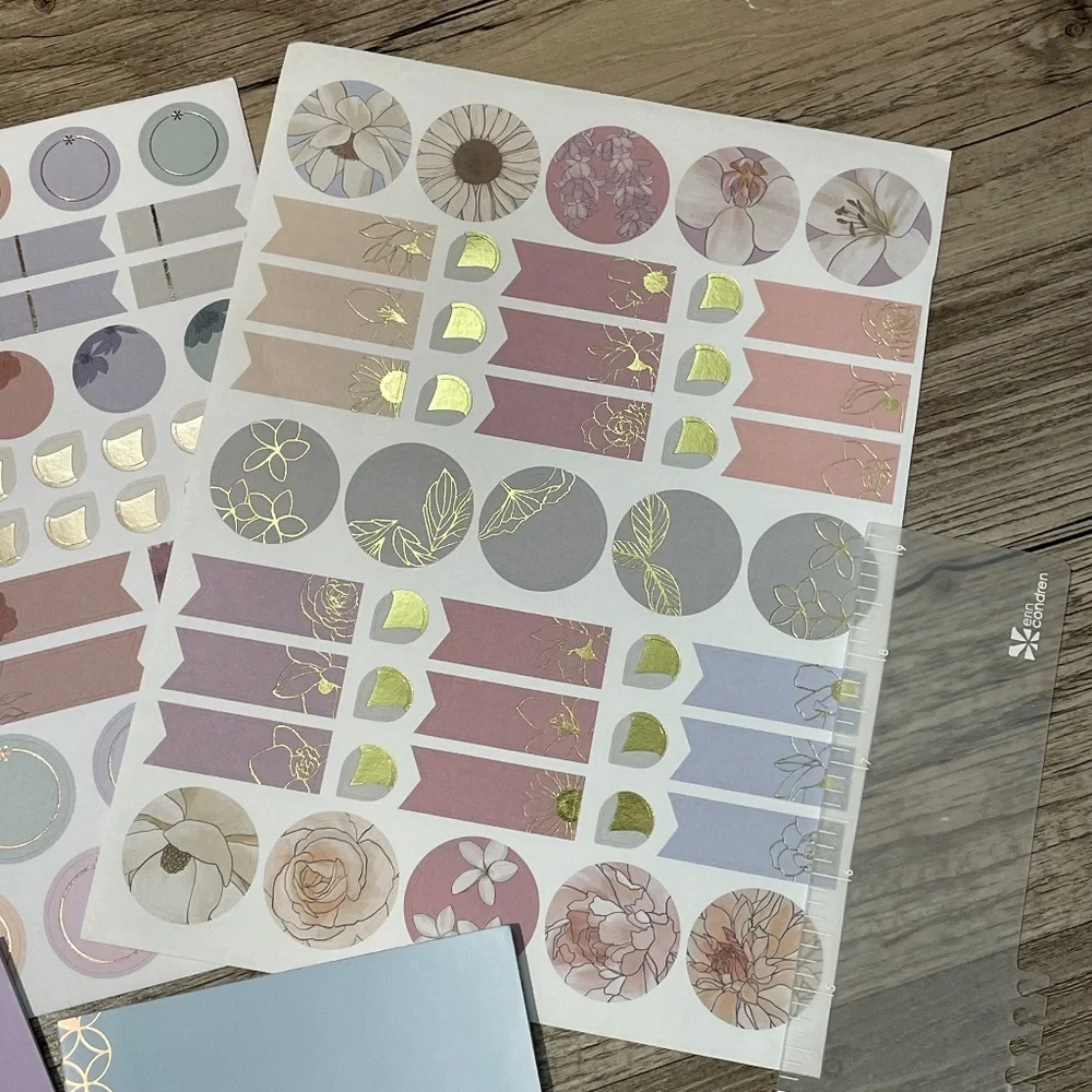 Erin Condren Bundle of Sticker Sheet perfect for Journals/Planners/Calendars